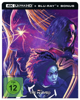 The Marvels 4K UHD Blu-ray Steelbook