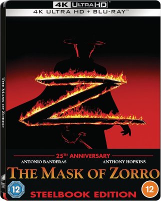 The Mask Of Zorro Limited Edition Steelbook 4K Ultra HD + Blu-Ray