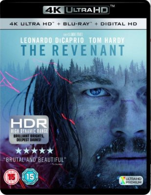 The Revenant 4K Ultra HD bluray (import Sv text)