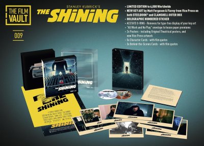 The Shining - The Film Vault Limited Edition 4K Ultra HD + Blu-Ray