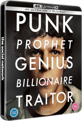 The Social Network Limited Edition Steelbook 4K Ultra HD + Blu-Ray