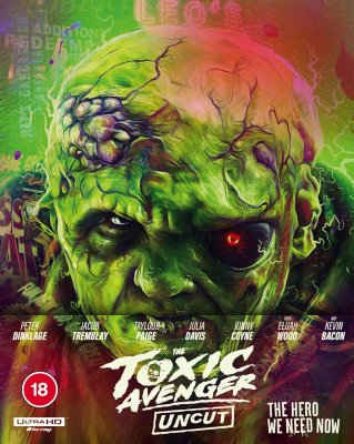 The Toxic Avenger (2023) Limited Edition Steelbook 4K Ultra HD