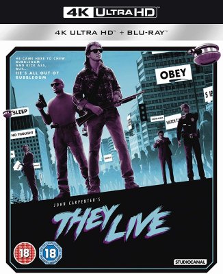 They Live 4K UHD bluray