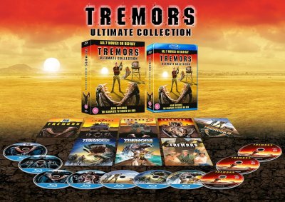 Tremors Complete Movie Collection (7 Films) + TV Limited Edition Blu-Ray + DVD