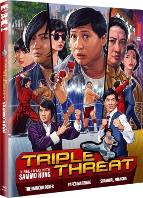 Triple Threat - The Manchu Boxer / Paper Marriage / Shanghai Shanghai Limited Edition Blu-Ray