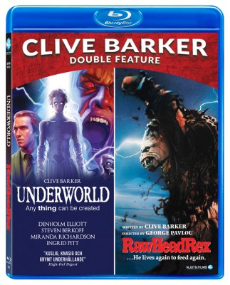 Underworld + Rawhead Rex (Clive Barker) bluray