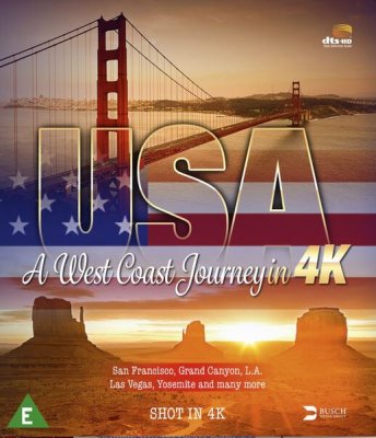 USA - A West Coast Journey In 4K Ultra HD (import)