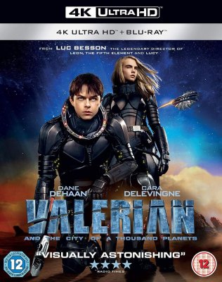 Valerian And The City Of A Thousand Planets 4K Ultra HD bluray (import)